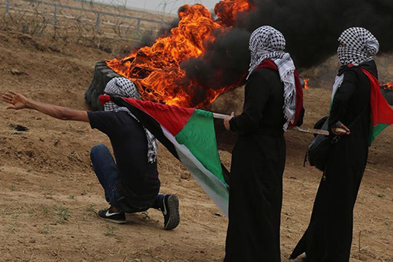 "Filistinli Esir Günü Cuması" gösterilerinde 37 kişi yaralandı